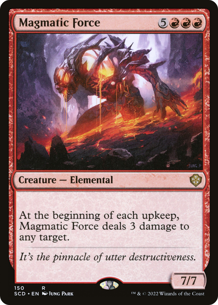 Magmatic Force [Starter Commander Decks]-1
