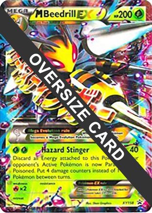 M Beedrill EX (XY158) (Jumbo Card) [XY: Black Star Promos]-1