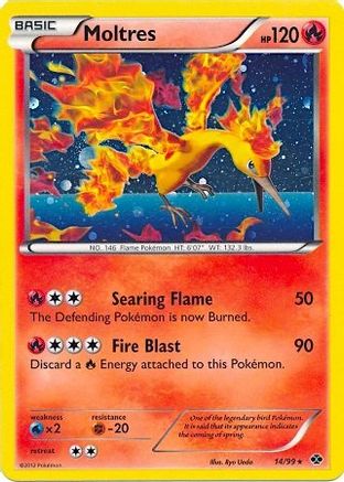 Moltres (14/99) (Blister Exclusive) [Black & White: Next Destinies]-1