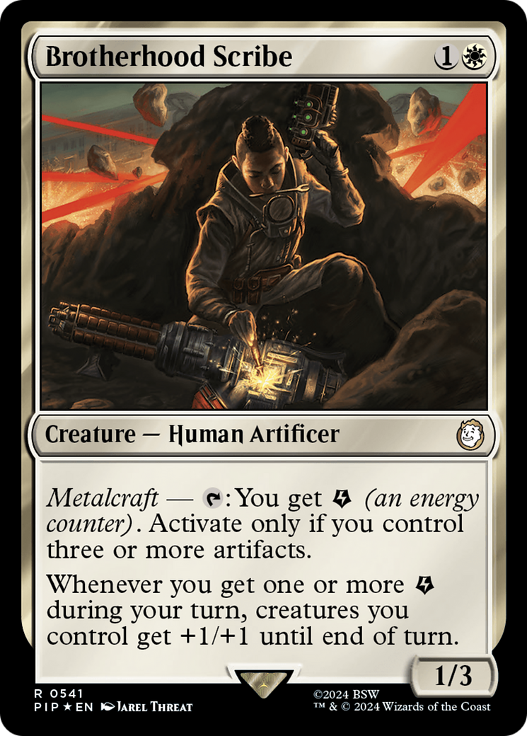 Brotherhood Scribe (Surge Foil) [Fallout]-1