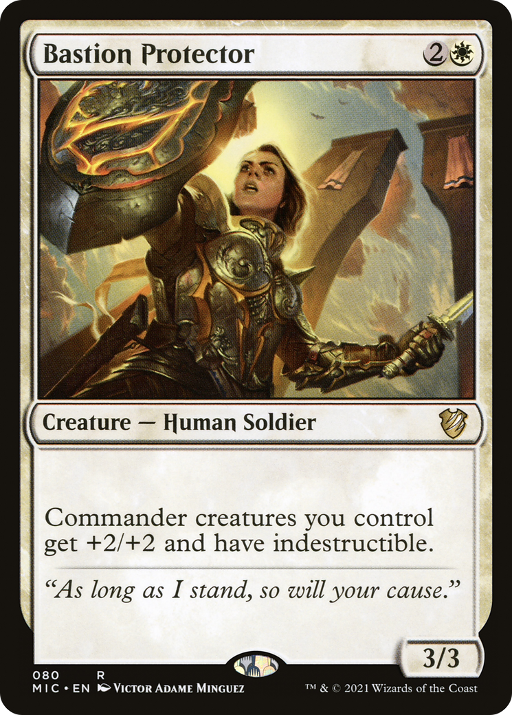 Bastion Protector [Innistrad: Midnight Hunt Commander]-1