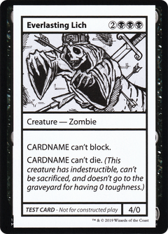 Everlasting Lich (2021 Edition) [Mystery Booster Playtest Cards]-1