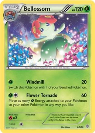 Bellossom (4/98) (Cosmos Holo) [XY: Ancient Origins]-1