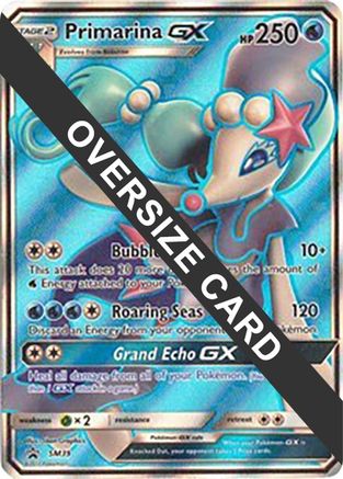 Primarina GX (SM39) (Jumbo Card) [Sun & Moon: Black Star Promos]-1