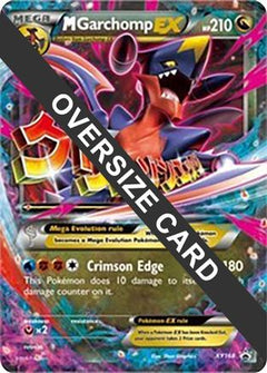 M Garchomp EX (XY168) (Jumbo Card) [XY: Black Star Promos]-1