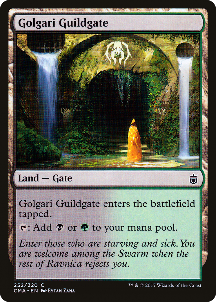 Golgari Guildgate [Commander Anthology]-1