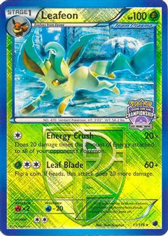 Leafeon (11/116) (States Championship Promo) [Black & White: Plasma Freeze]-1