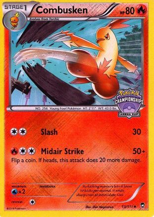 Combusken (13/111) (Championship Promo) [XY: Furious Fists]-1