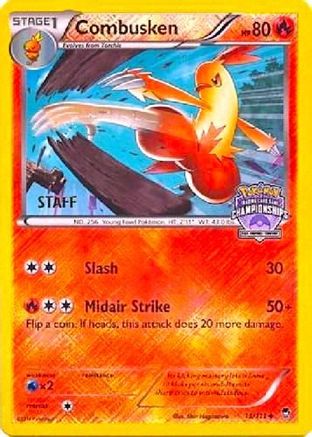 Combusken (13/111) (Championship Promo Staff) [XY: Furious Fists]-1