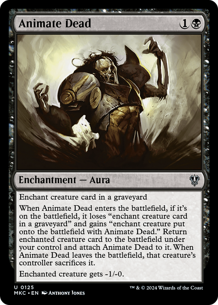 Animate Dead [Murders at Karlov Manor Commander]-1