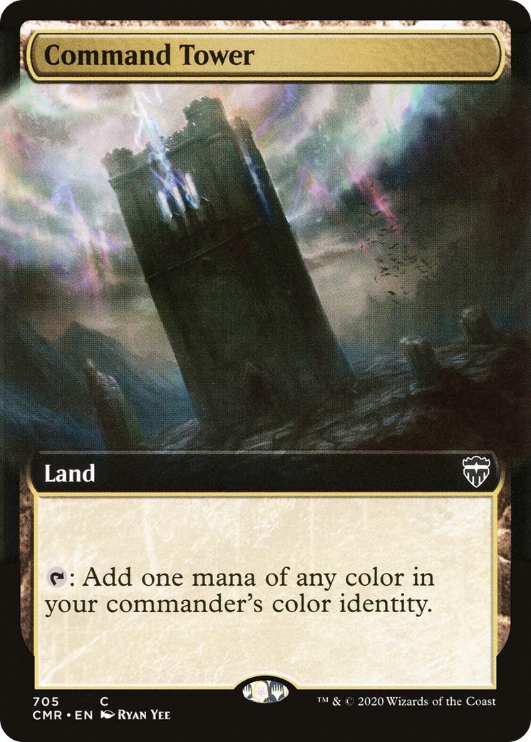 Command Tower (Extended Art) [Commander Legends]-1