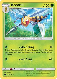 Beedrill (3/111) [Sun & Moon: Crimson Invasion]-1