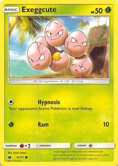 Exeggcute (4/111) [Sun & Moon: Crimson Invasion]-1