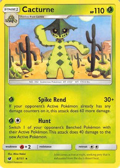Cacturne (6/111) [Sun & Moon: Crimson Invasion]-1