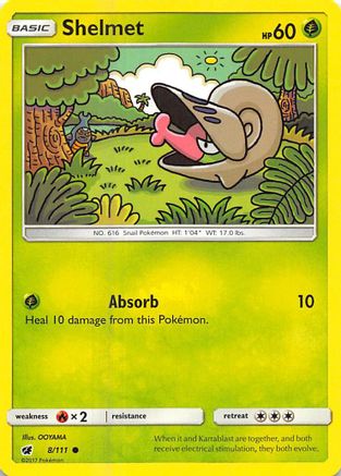 Shelmet (8/111) [Sun & Moon: Crimson Invasion]-1