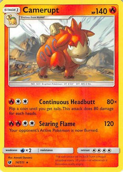 Camerupt (14/111) [Sun & Moon: Crimson Invasion]-1