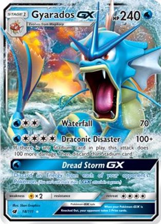 Gyarados GX (18/111) [Sun & Moon: Crimson Invasion]-1