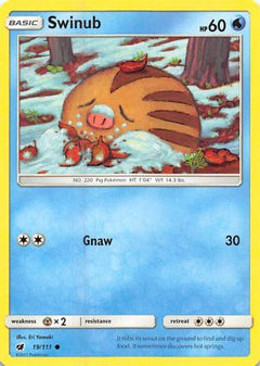 Swinub (19/111) [Sun & Moon: Crimson Invasion]-1