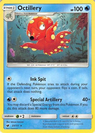Octillery (23/111) [Sun & Moon: Crimson Invasion]-1