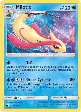 Milotic (27/111) [Sun & Moon: Crimson Invasion]-1