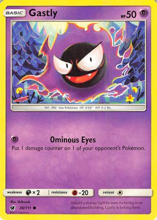 Gastly (36/111) [Sun & Moon: Crimson Invasion]-1