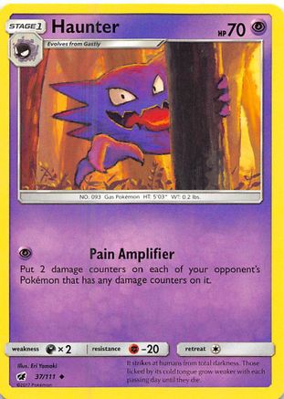 Haunter (37/111) [Sun & Moon: Crimson Invasion]-1