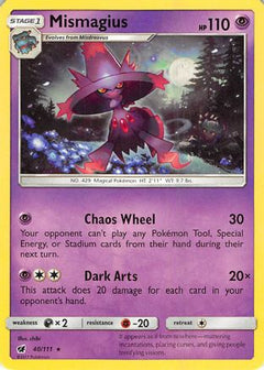 Mismagius (40/111) [Sun & Moon: Crimson Invasion]-1