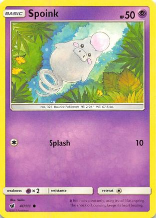 Spoink (41/111) [Sun & Moon: Crimson Invasion]-1