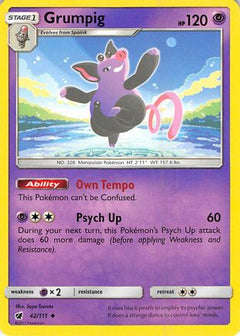 Grumpig (42/111) [Sun & Moon: Crimson Invasion]-1