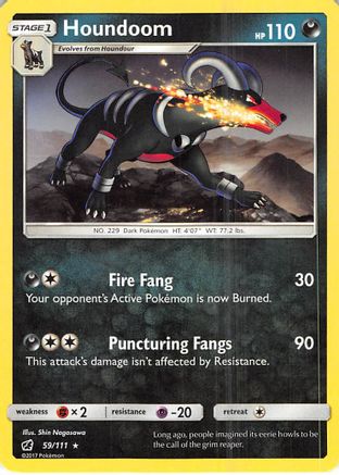 Houndoom (59/111) [Sun & Moon: Crimson Invasion]-1