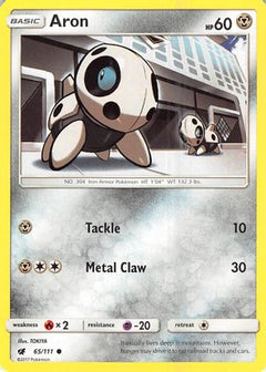 Aron (65/111) [Sun & Moon: Crimson Invasion]-1