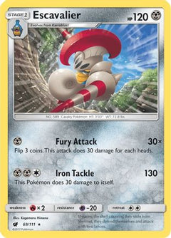 Escavalier (69/111) [Sun & Moon: Crimson Invasion]-1