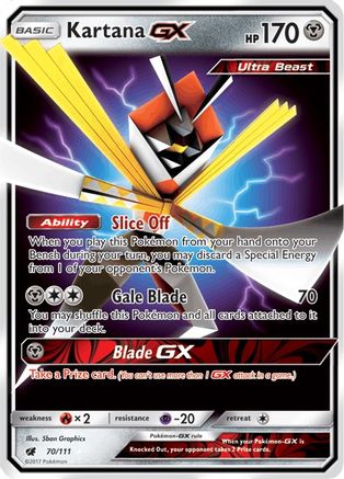 Kartana GX (70/111) [Sun & Moon: Crimson Invasion]-1