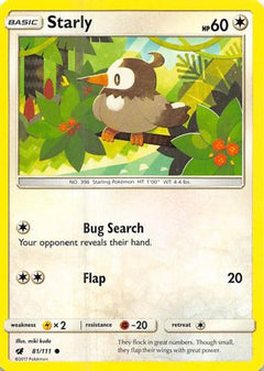 Starly (81/111) [Sun & Moon: Crimson Invasion]-1