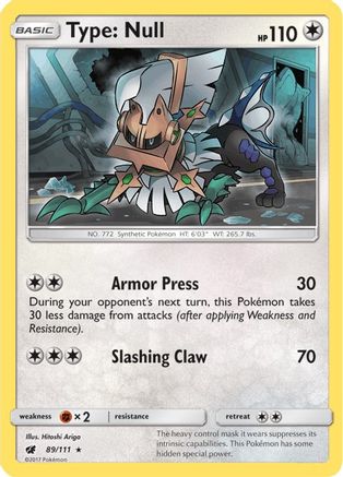 Type: Null (89/111) [Sun & Moon: Crimson Invasion]-1