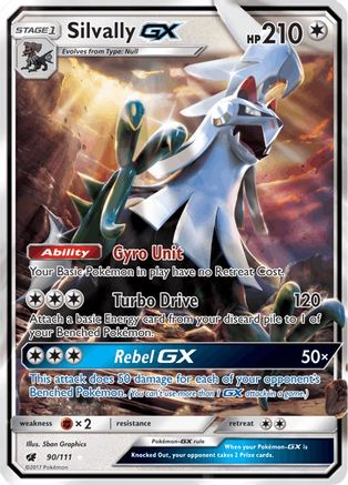 Silvally GX (90/111) [Sun & Moon: Crimson Invasion]-1