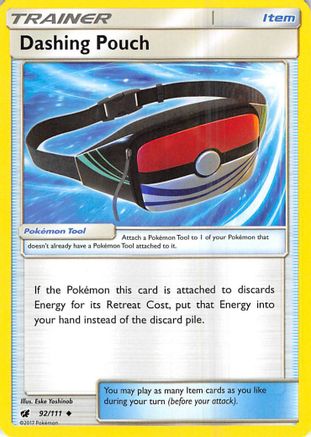 Dashing Pouch (92/111) [Sun & Moon: Crimson Invasion]-1