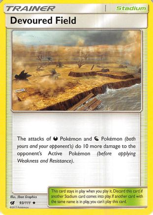 Devoured Field (93/111) [Sun & Moon: Crimson Invasion]-1