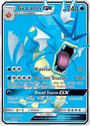 Gyarados GX (101/111) [Sun & Moon: Crimson Invasion]-1