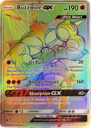 Buzzwole GX (115/111) [Sun & Moon: Crimson Invasion]-1