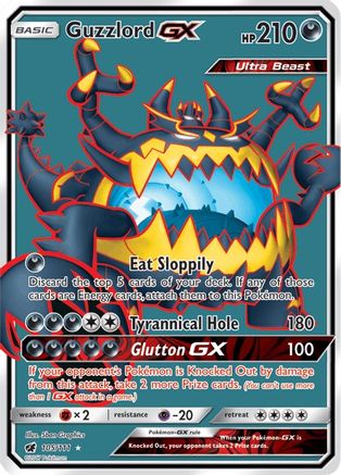 Guzzlord GX (105/111) [Sun & Moon: Crimson Invasion]-1