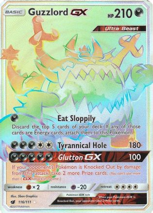 Guzzlord GX (116/111) [Sun & Moon: Crimson Invasion]-1
