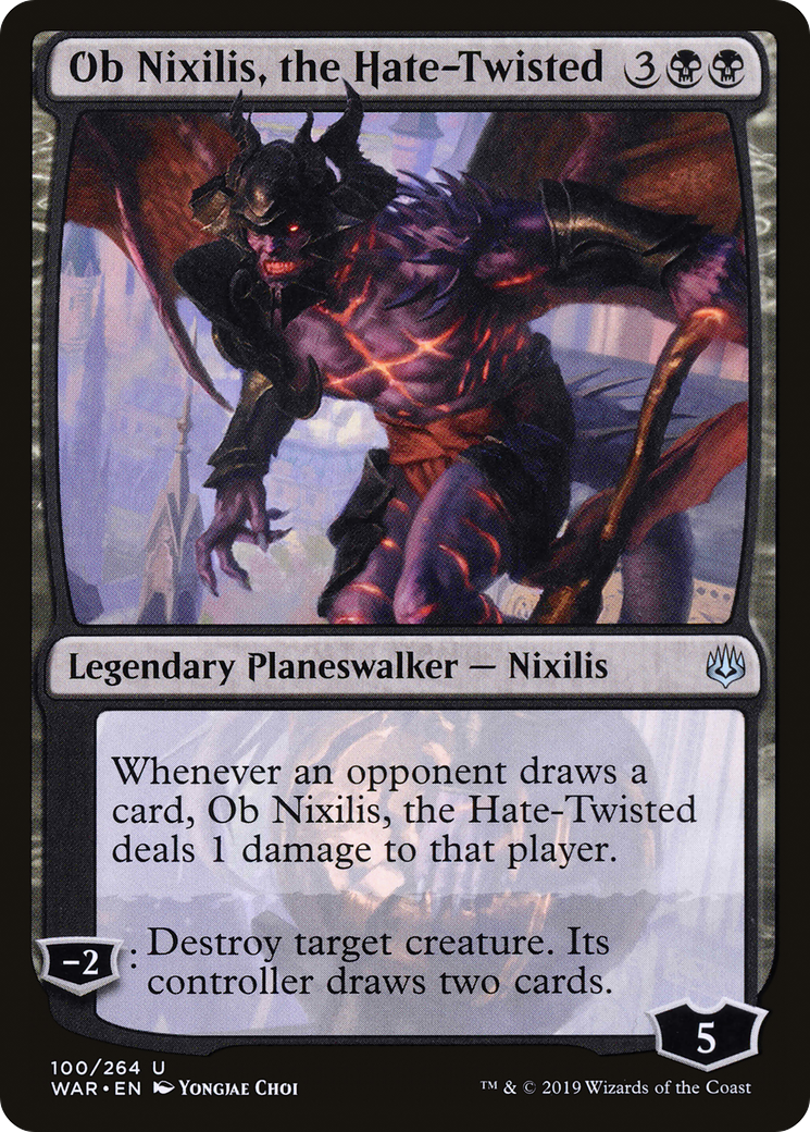 Ob Nixilis, the Hate-Twisted [War of the Spark]-1