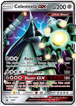 Celesteela GX (SM67) [Sun & Moon: Black Star Promos]-1