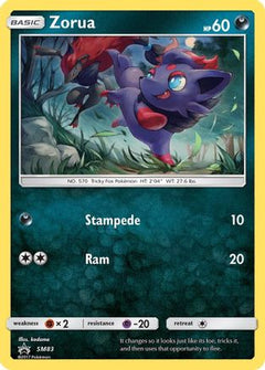 Zorua (SM83) [Sun & Moon: Black Star Promos]-1