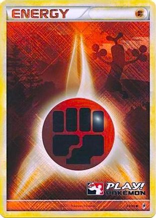 Fighting Energy (93/95) (Play Pokemon Promo) [HeartGold & SoulSilver: Call of Legends]-1