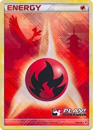 Fire Energy (89/95) (Play Pokemon Promo) [HeartGold & SoulSilver: Call of Legends]-1