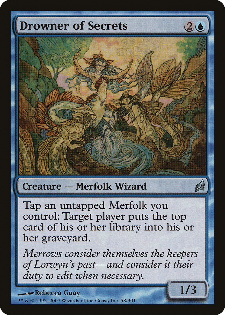 Drowner of Secrets [Lorwyn]-1