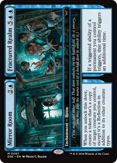 Mirror Room // Fractured Realm (Promo Pack) [Duskmourn: House of Horror Promos]-1