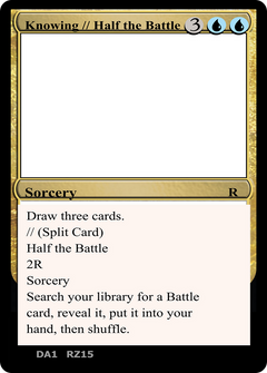 Knowing // Half the Battle (UNK-RZ15) - Unknown Event-1